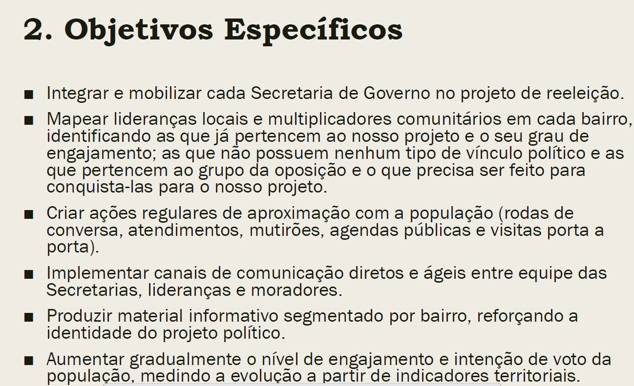 Página 3 do projeto